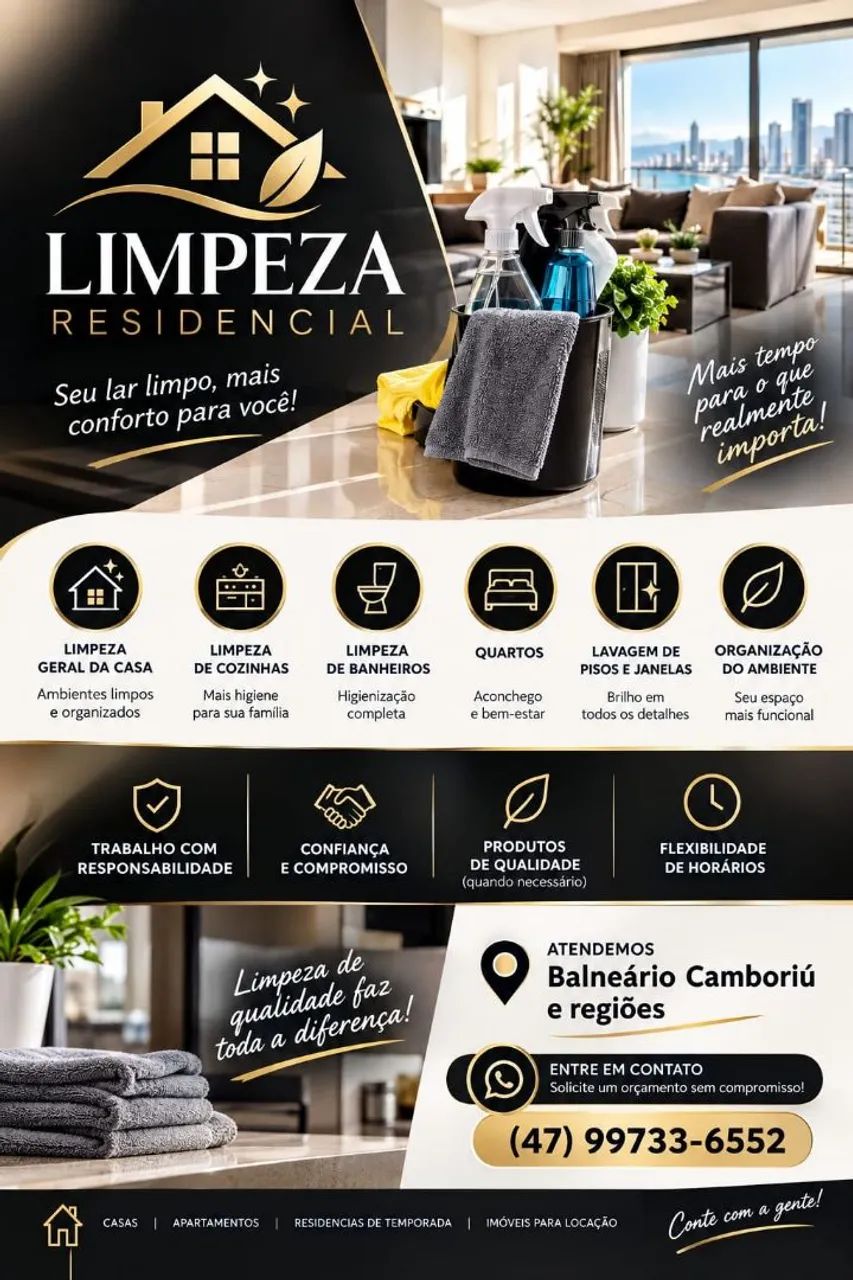 Limpeza Residencial Profissional 