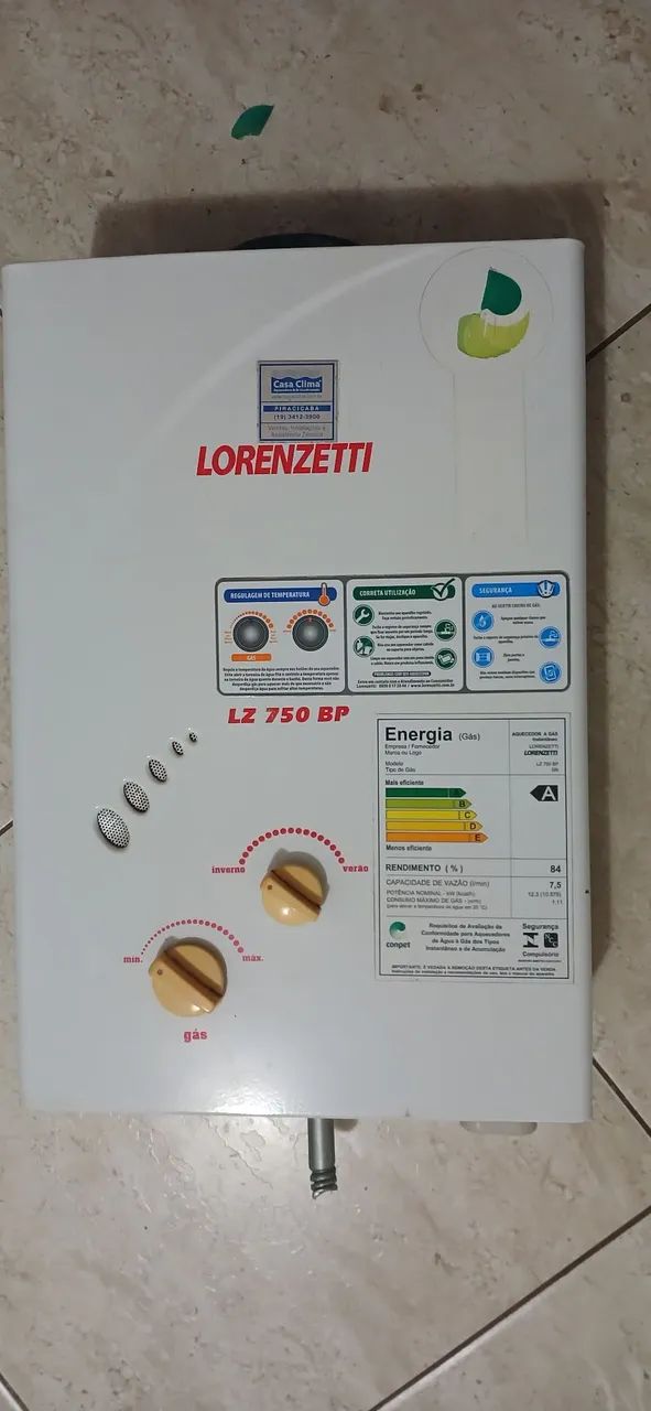 Vendo Aquecedor a Gás 