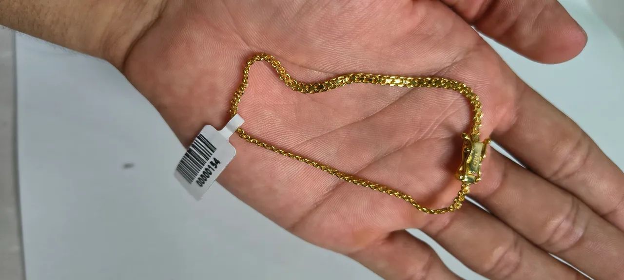 Pulseira banhado ouro 18K  - Foto 5