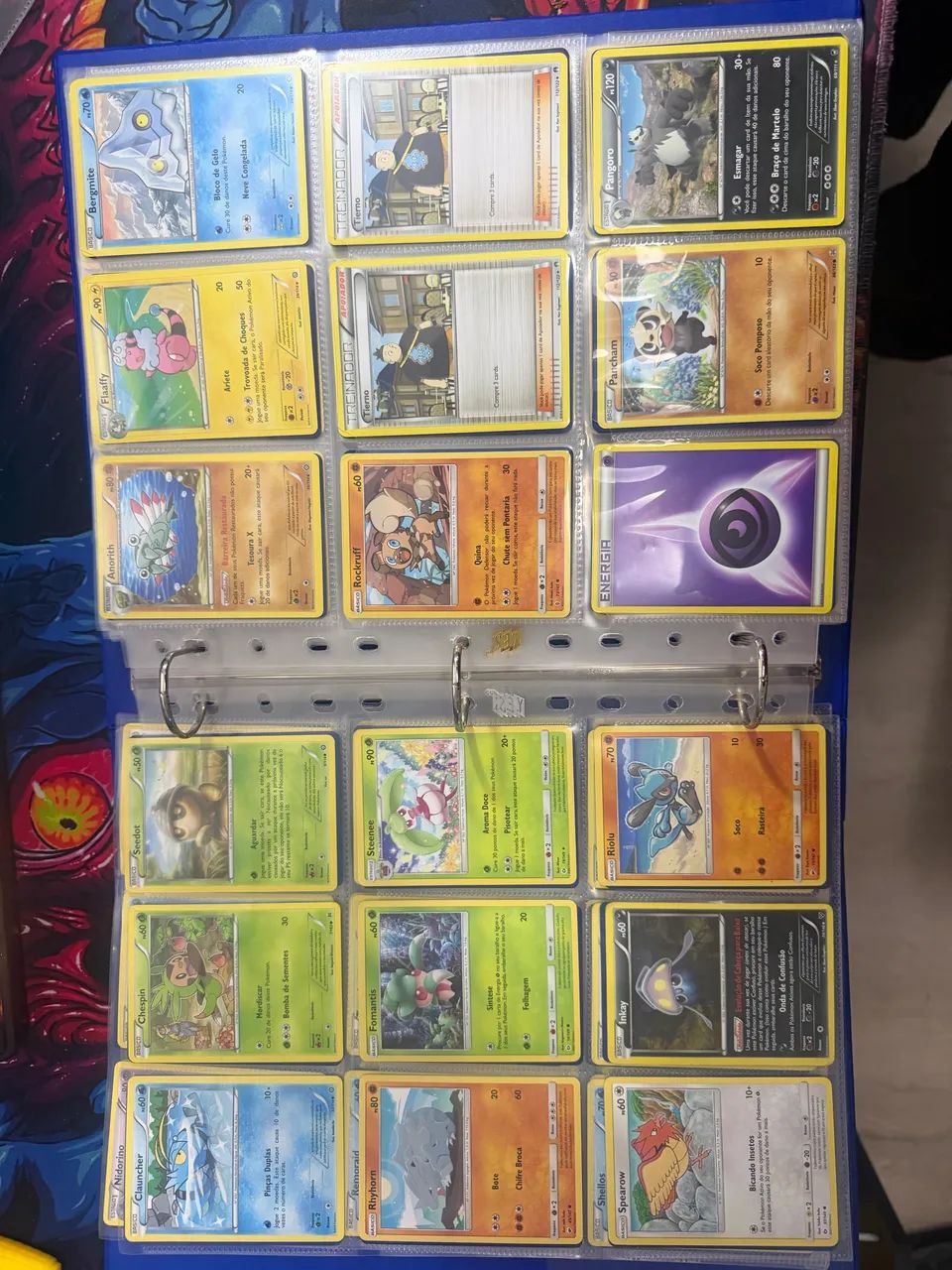 Fichario/pasta Pokémon antigas  - Foto 5