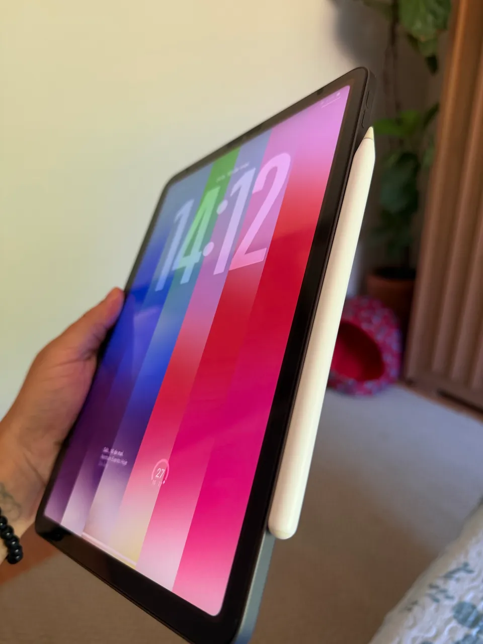 iPad Air 5 rose gold 64gb + Apple Pencil 2ª Geração - Smartwatches