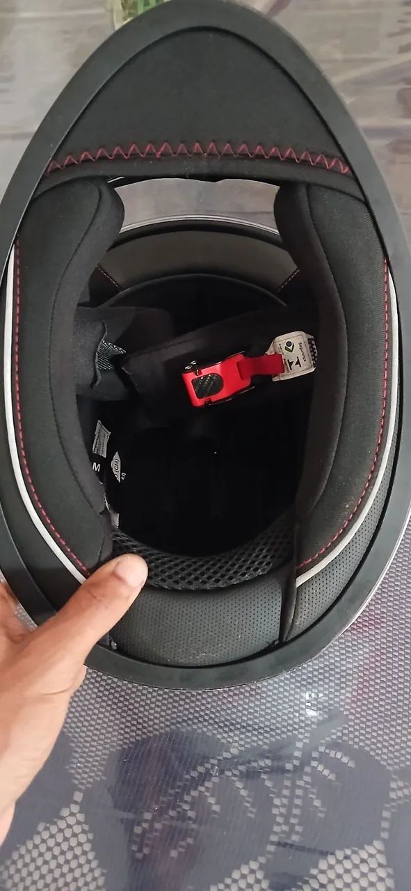 Capacete race tech novo  - Foto 3