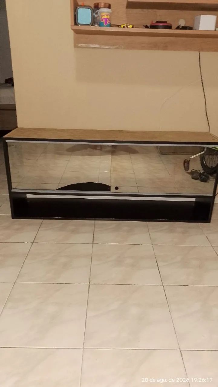 Armário de cozinha com vidro espelhado - Foto 2