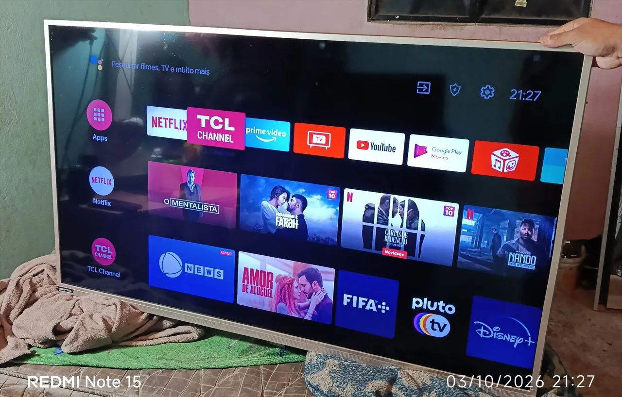 Vendo tv TCL Android smart 49 polegadas  - Foto 2