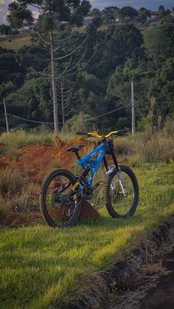 Quadro Full dh/trilha/mtb - GTK SPANKED - Foto 3