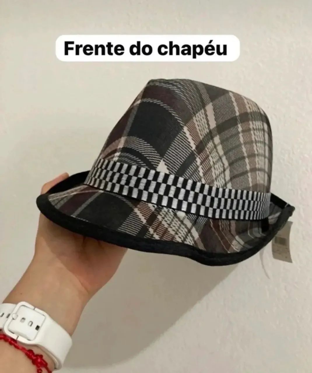 Chapéu xadrez (novo)  - Foto 2
