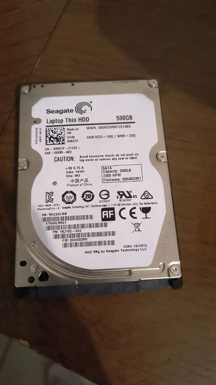 HD 1TB HGST & HD 500GB Seagate  - Foto 2