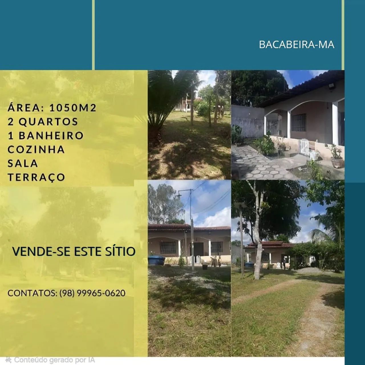 VENDE-SE SÍTIO ARBORIZADO