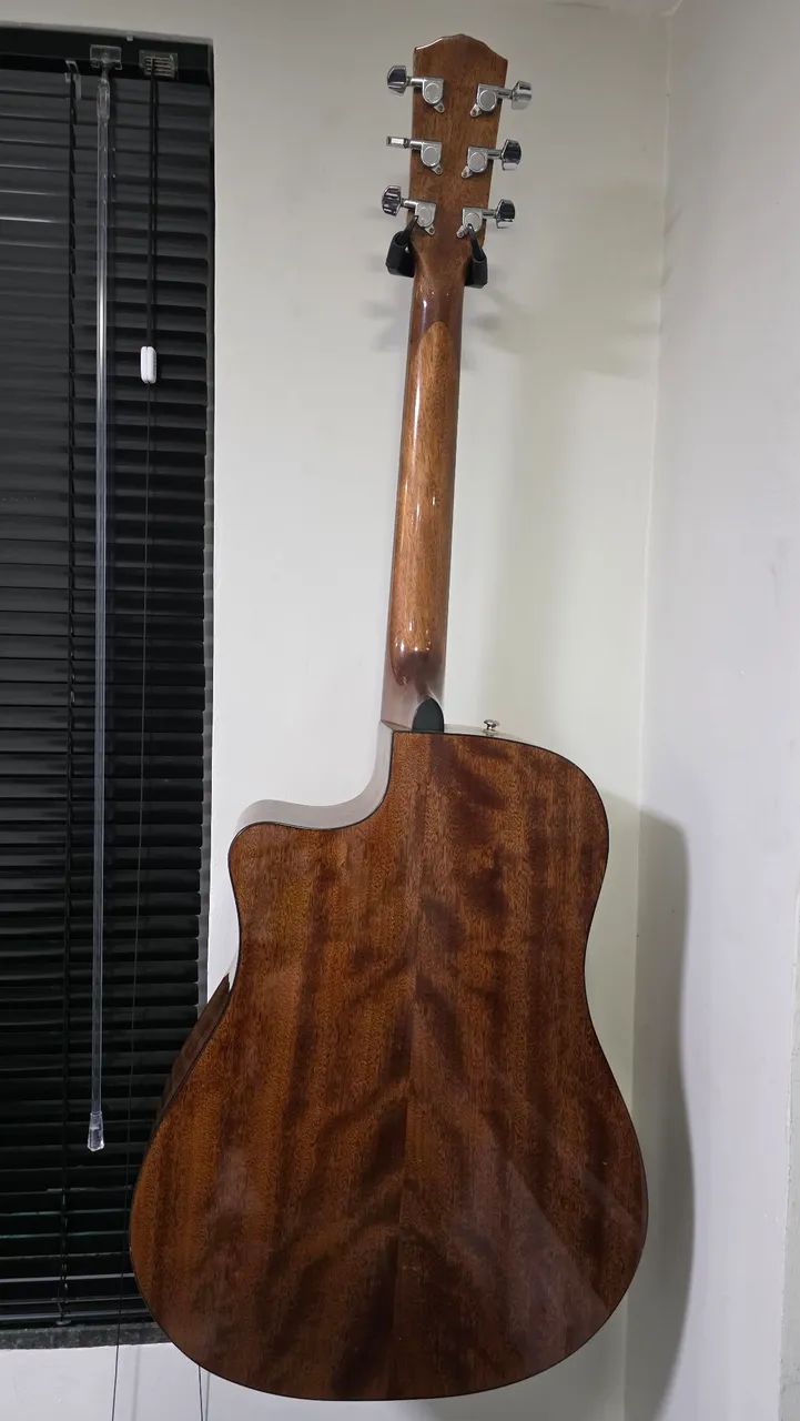 Violão eletroacústico Fender CD 60 CE NAT - Foto 2