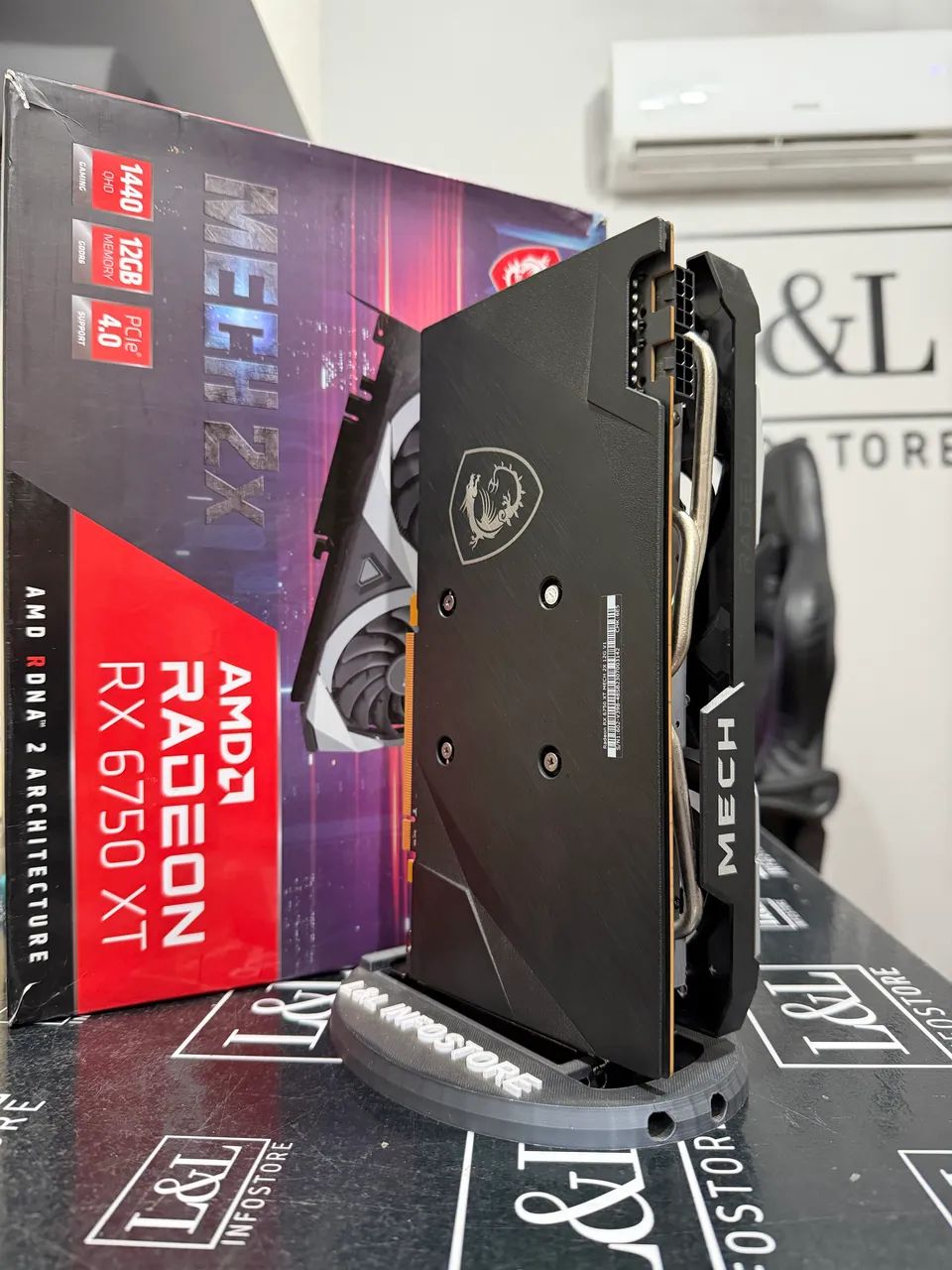 RX 6750XT 12GB MSI MECH 2X - Foto 6