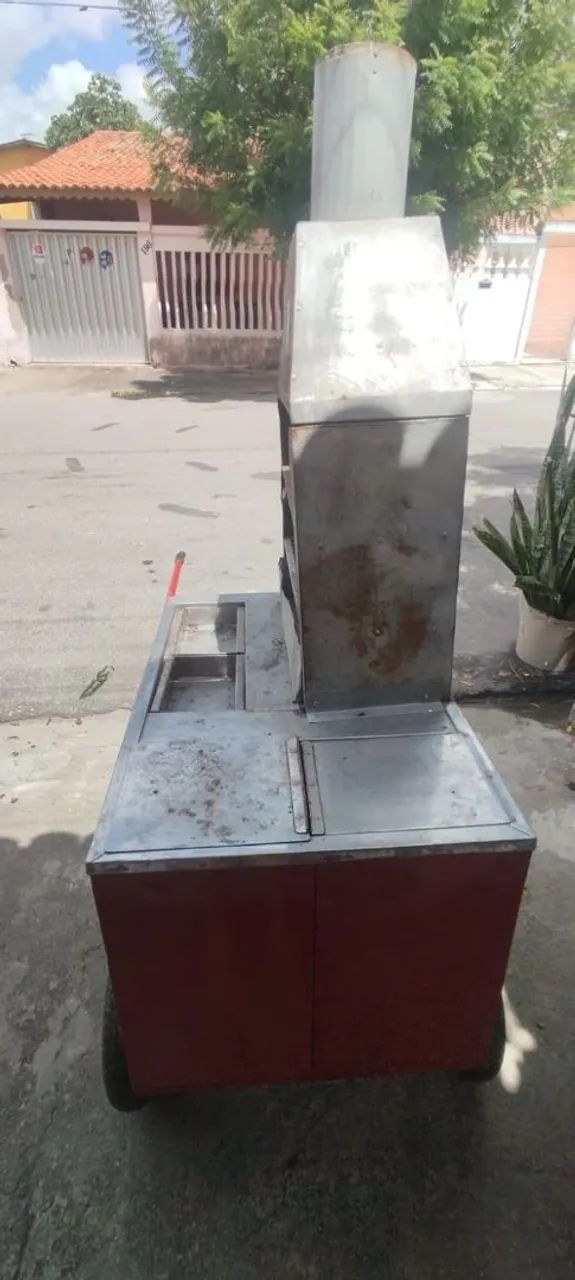 Carrinho de churrasco usado - Foto 2