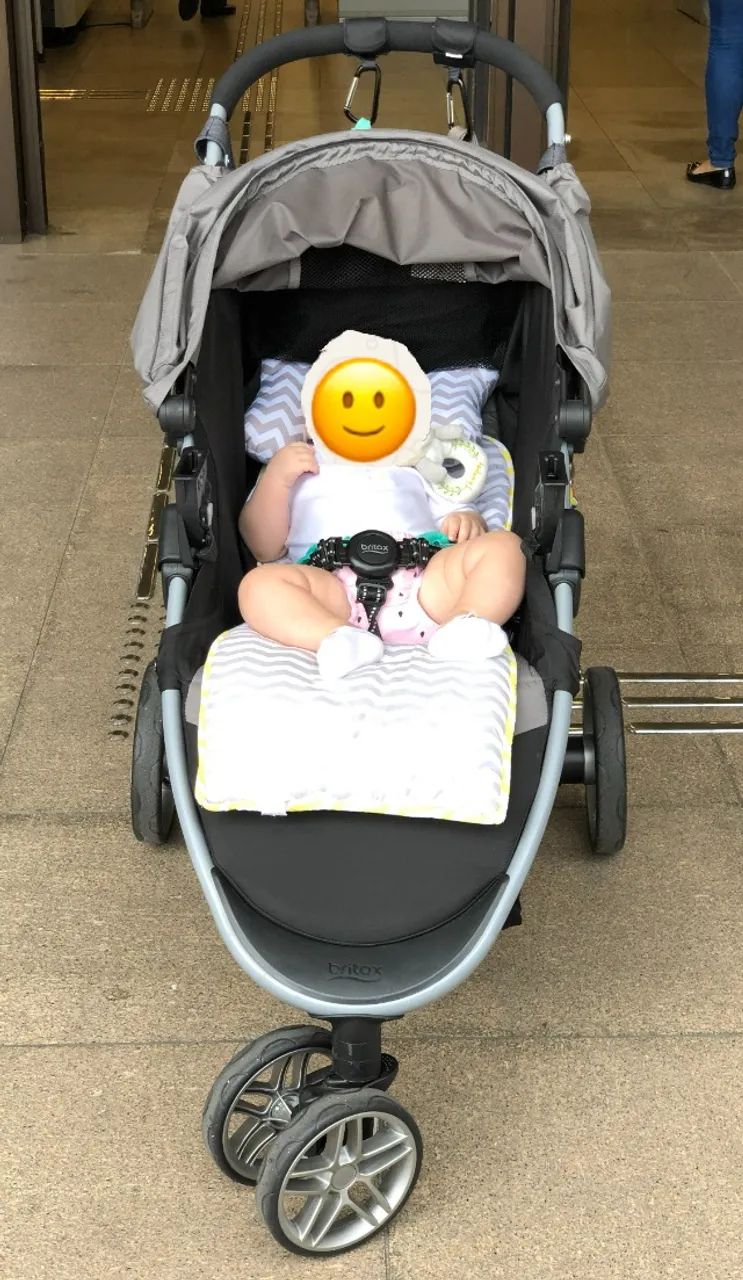 Britax B-Agile - Carrinho + Bebê conforto  - Foto 4