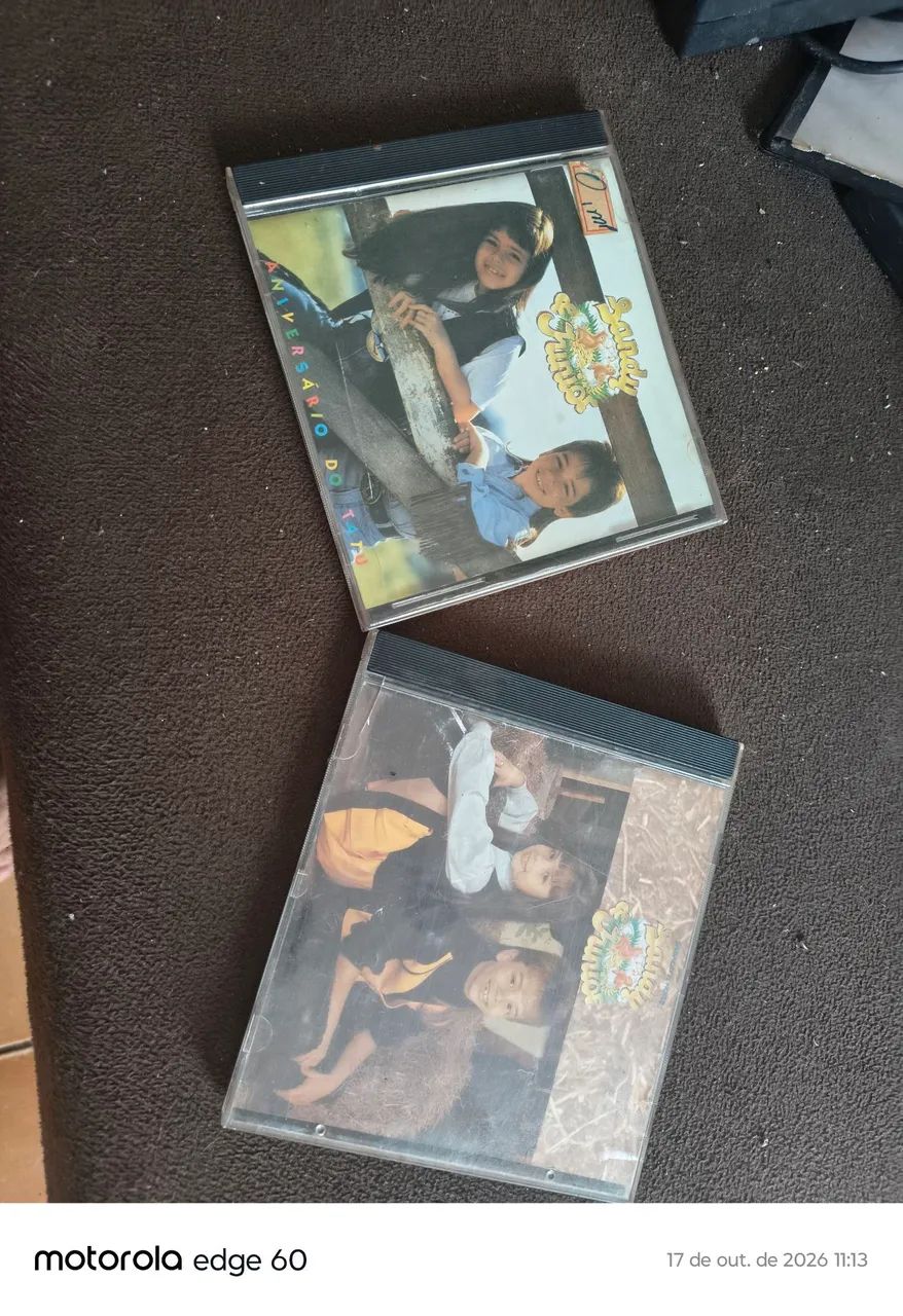 CD's RAROS SANDY & JUNIOR