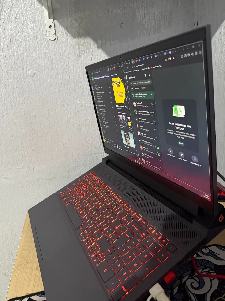 Notebook gamer  dellg15 rtx3050 - Foto 2