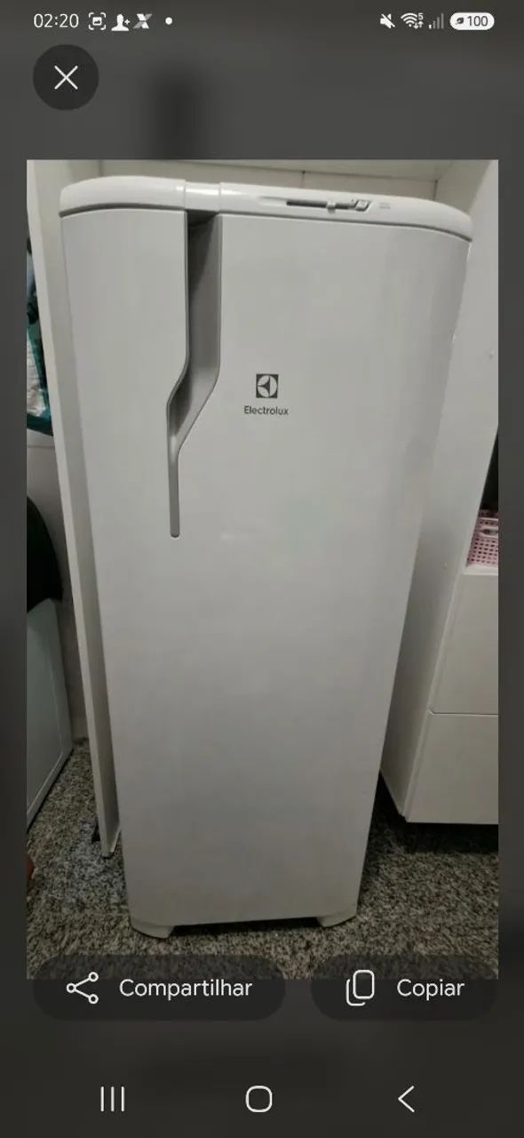 Geladeira eletrolux