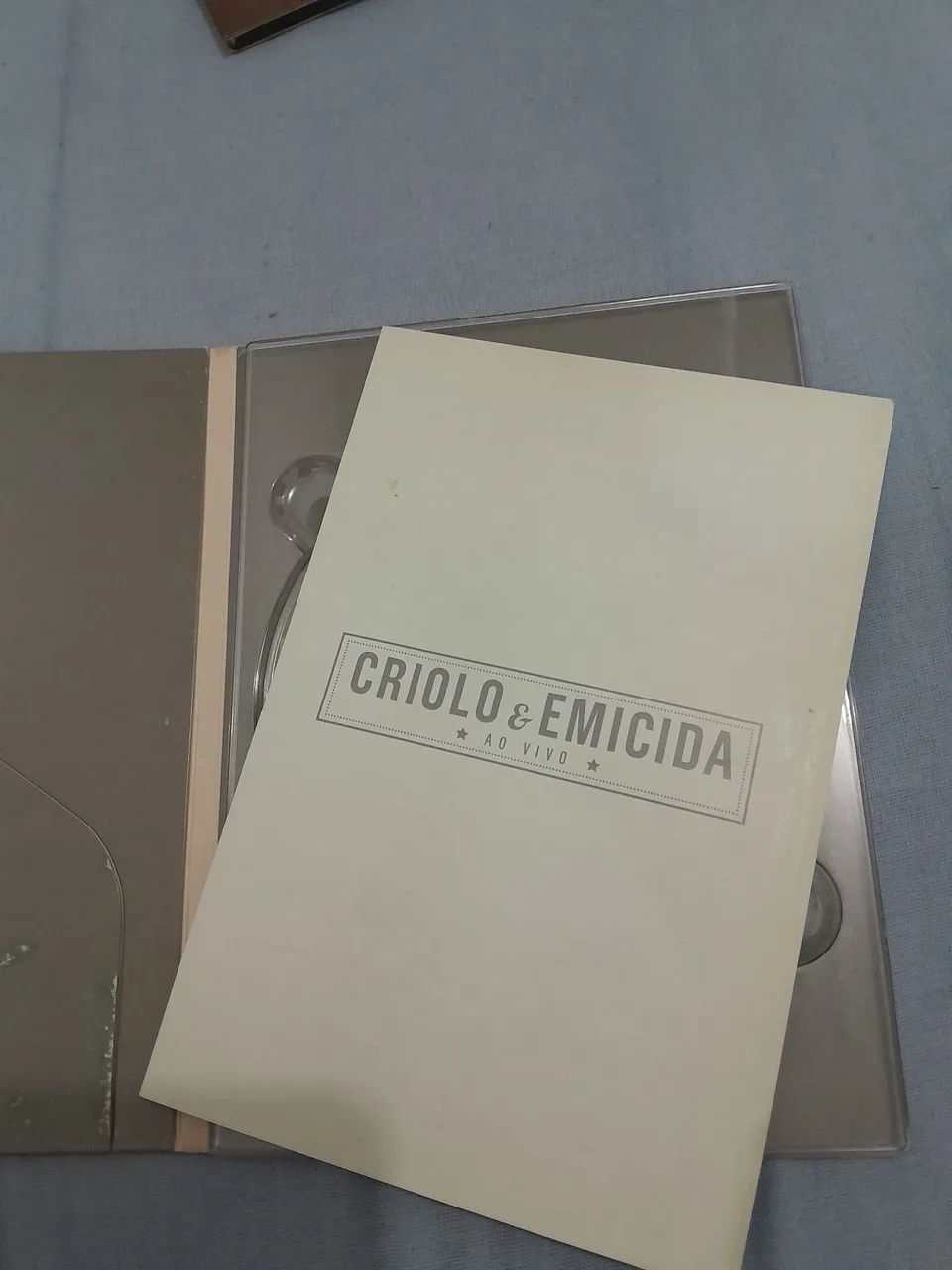 Dvd ao vivo Criolo e Emicida. - Foto 2