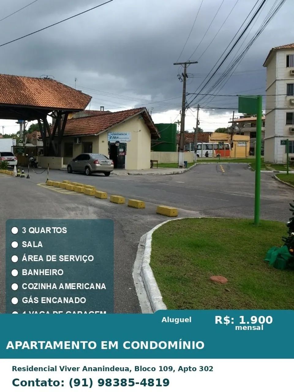Aluguel no Viver Ananindeua 3/4 - Foto 2