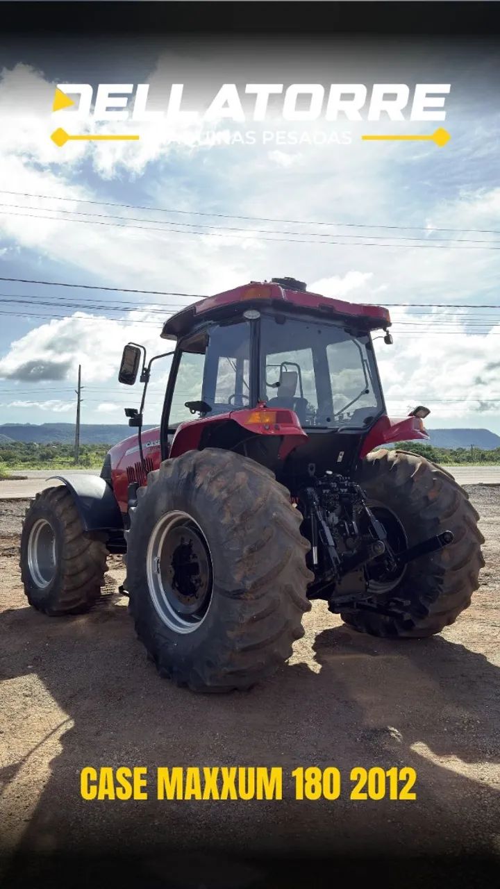 CASE MAXXUM 180 2012 5000 HORAS 4X4 IMPECAVEL - Foto 6