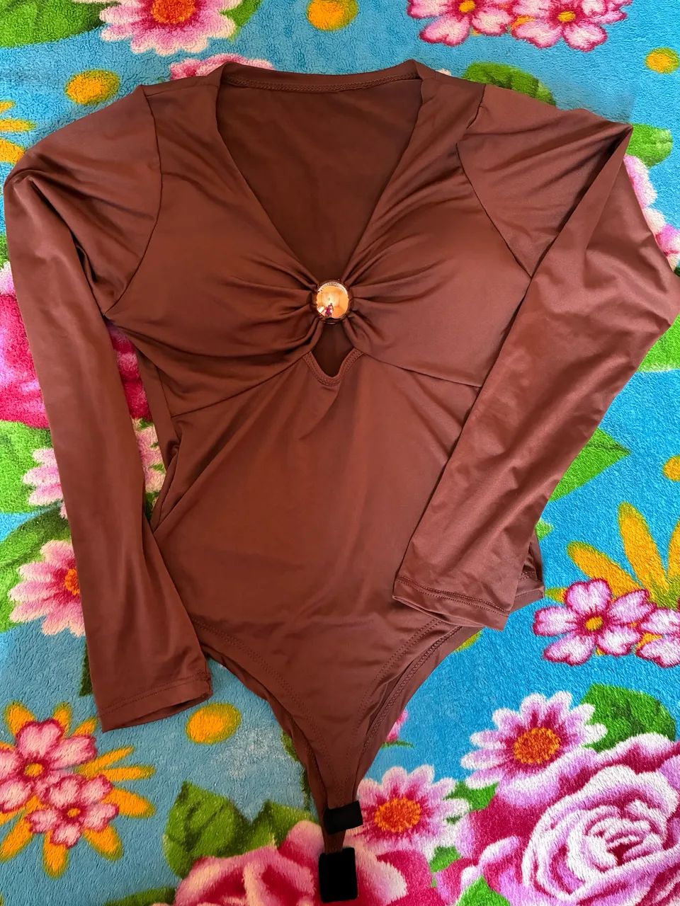 Body de manga longa 