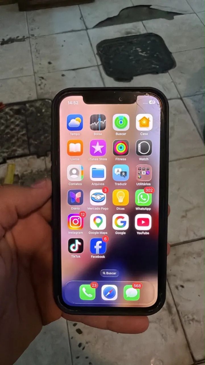 Iphone 12 64gb LEIA ANUCIO! - Celulares e Smartphones - Taquara