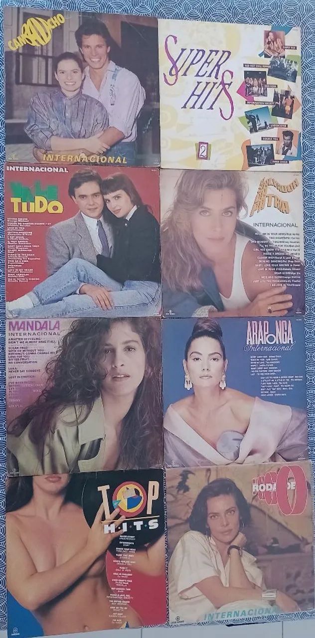 DISCOS DE VINIL - LOTE COM 19 DISCOS