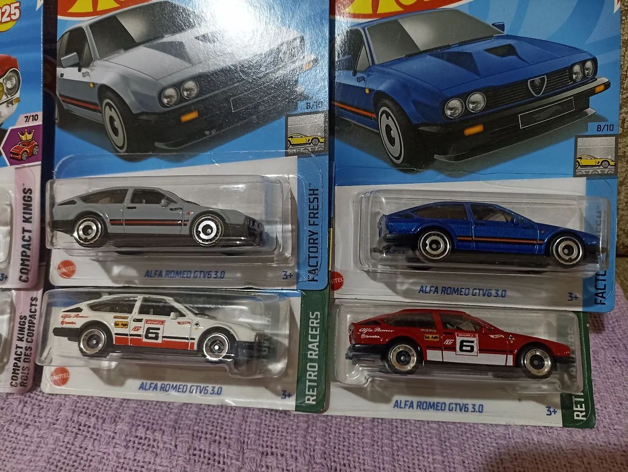 Hot Wheels Alfa Romeo kit com 6 minis - Foto 3