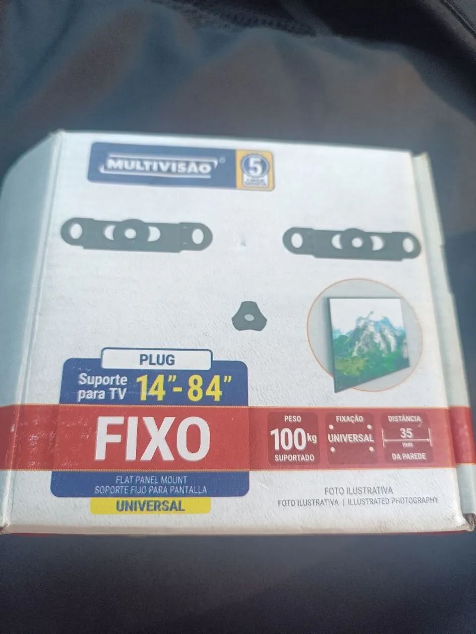 Suporte para TV Multivis?o de 14 a 84 polegadas ate 100 kilos de peso