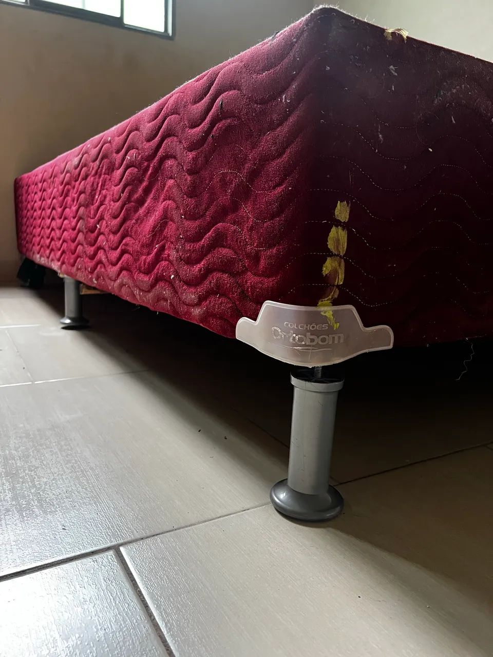 CAMA DE CASAL + SOFÁ-CAMA ? R$ 600 OS DOIS  - Foto 2