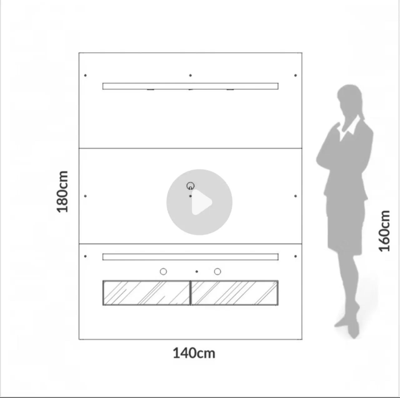 Vendo painel de TV até 60 polegadas - Foto 4