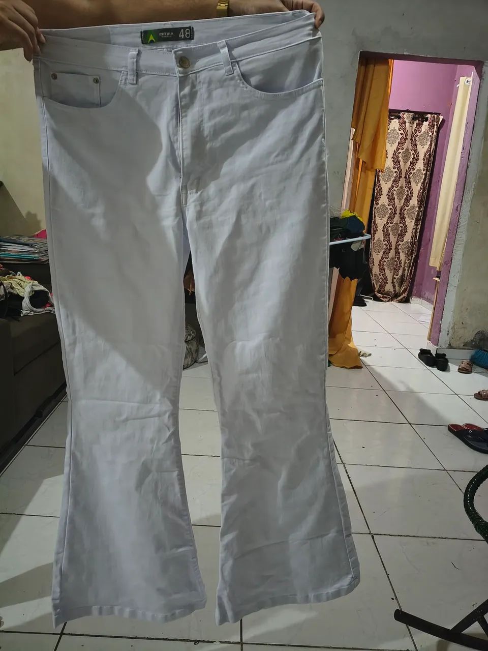 Calça branca flare  - Foto 2