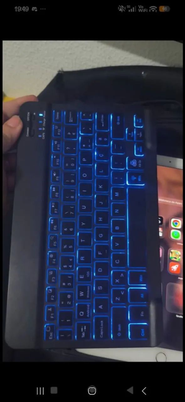 Ipad pro 64gb completo mouse teclado e caneta 