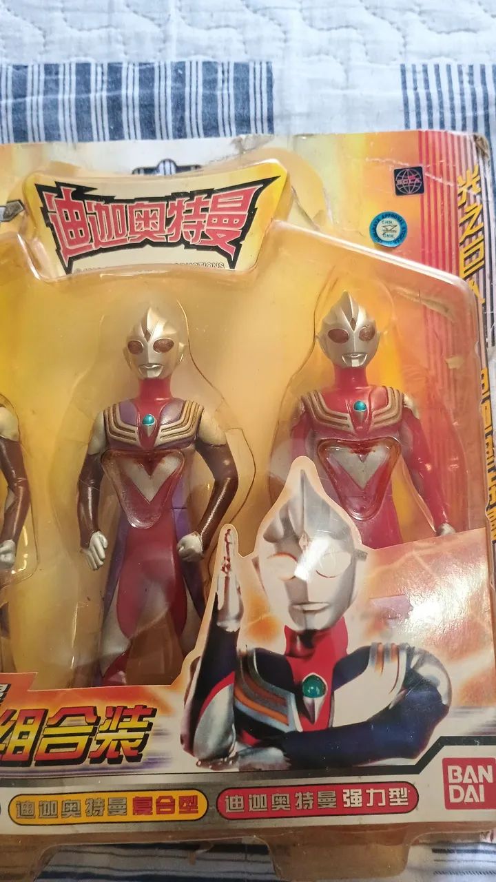 Boneco ultraman Bandai tyga. - Foto 3