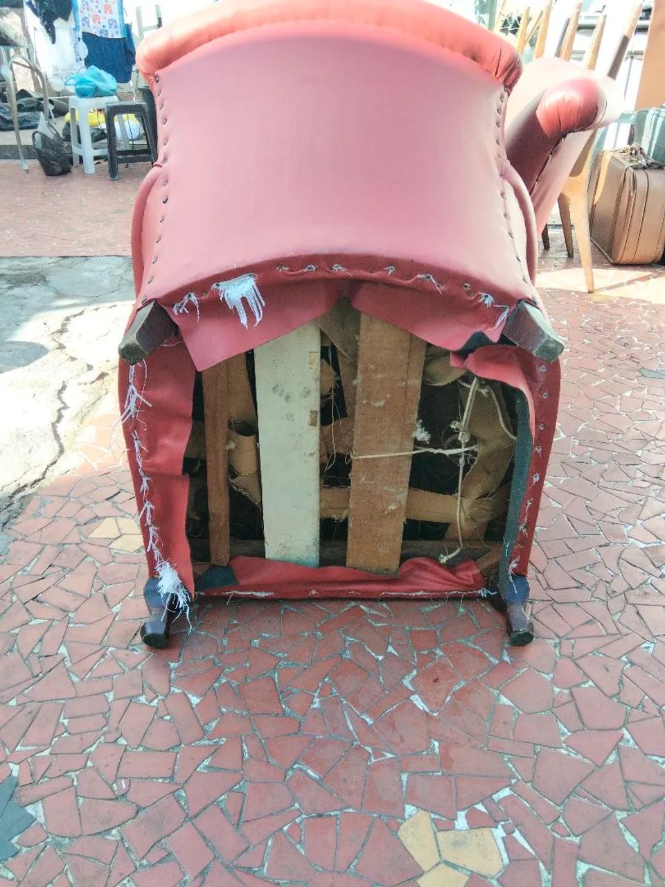 Par de poltronas antigas  - Foto 4