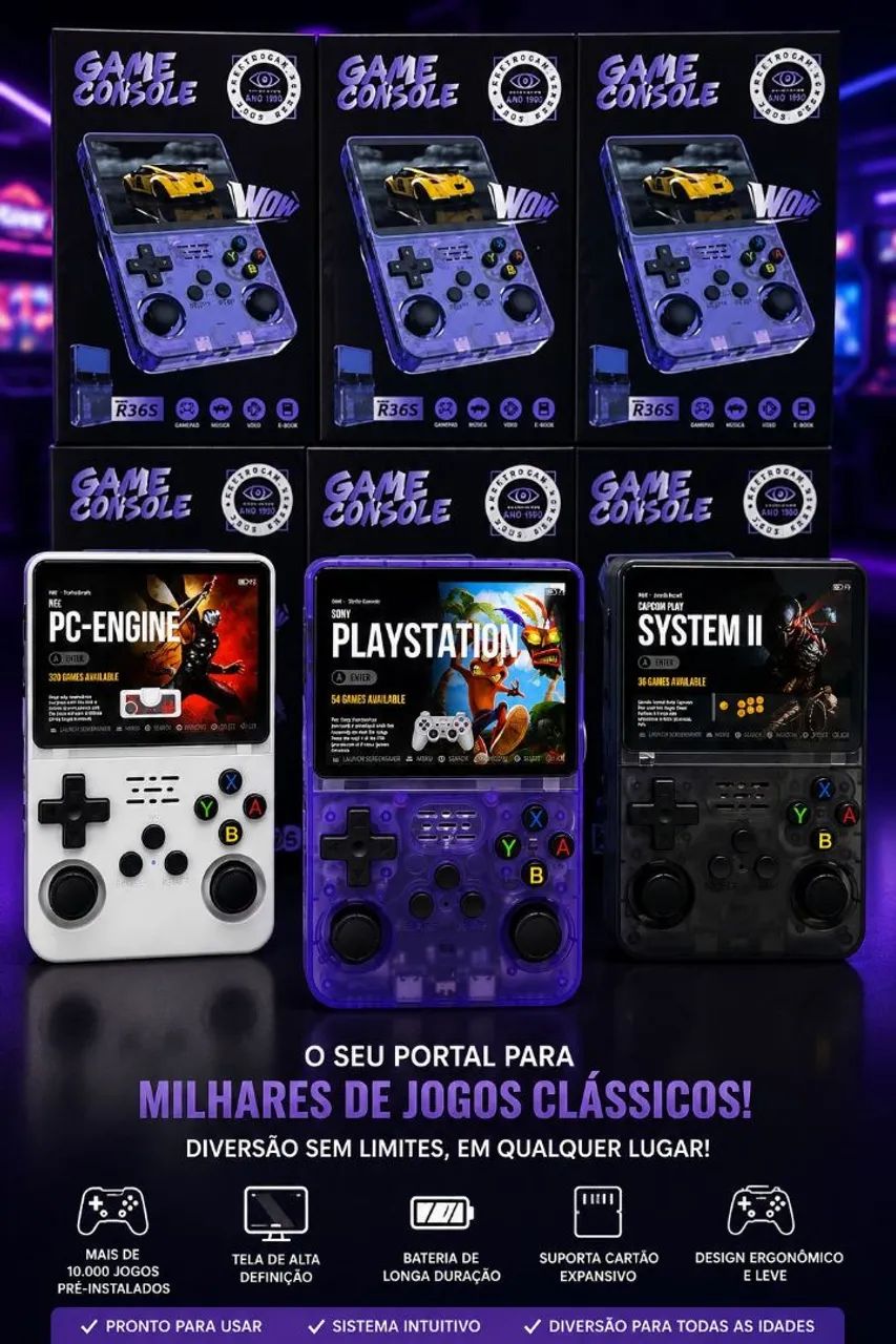 Vídeo Game portátil 