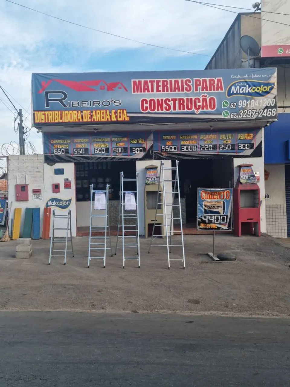 Material para construção e fábrica de premoldados a venda