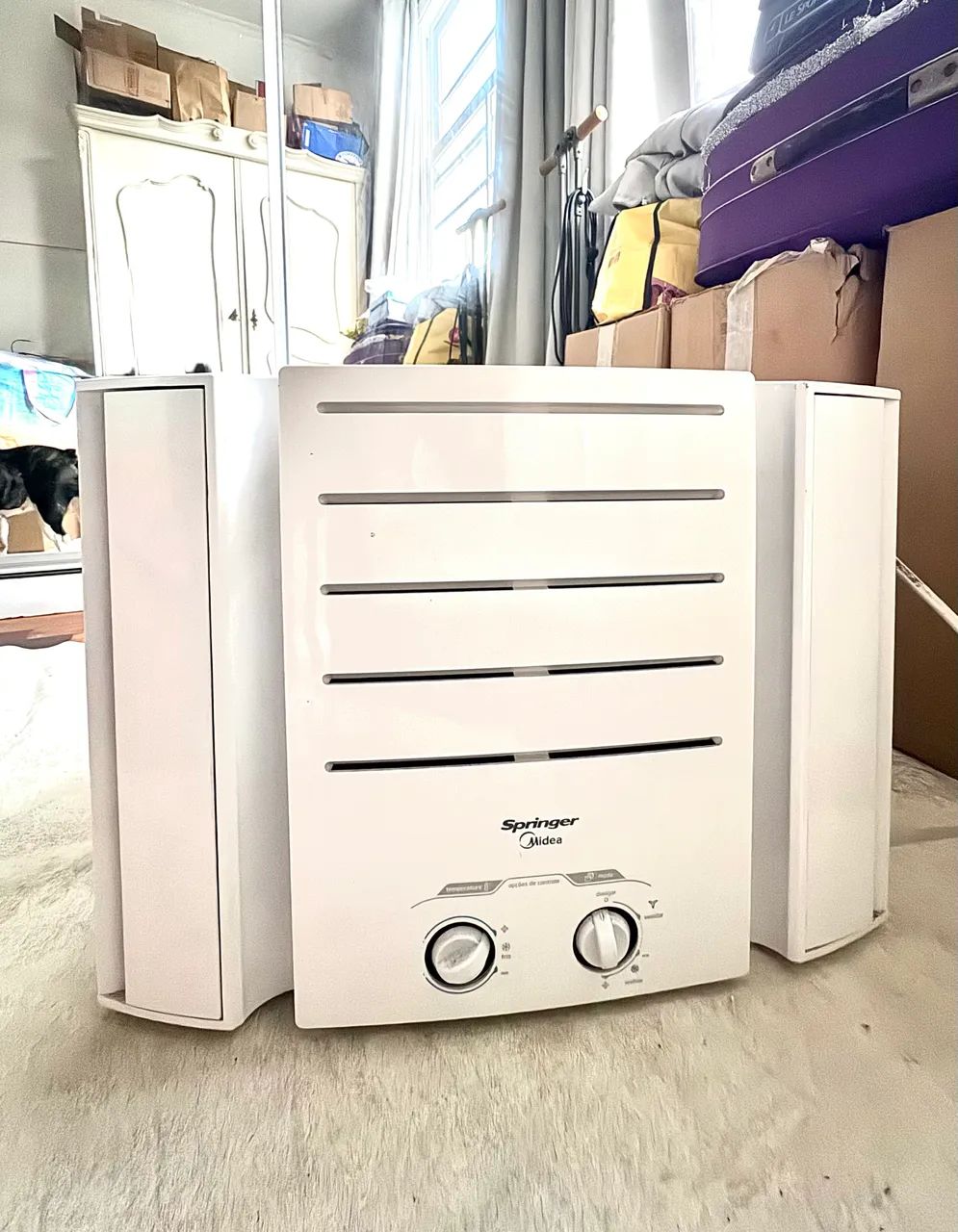 NOVO - Ar condicionado springer 7500 btus
