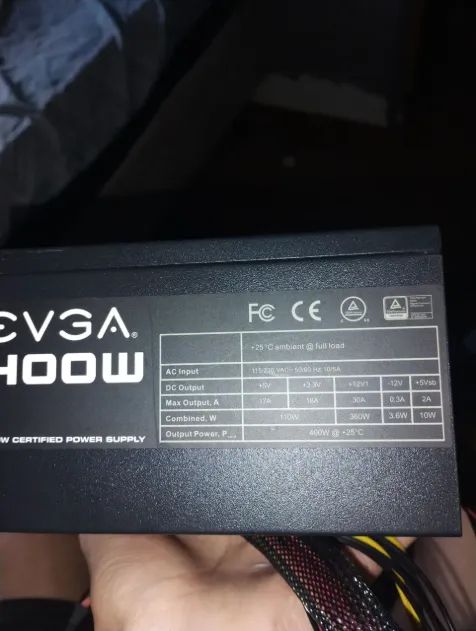 Fonte EVGA 400W 80 PLUS - Foto 3