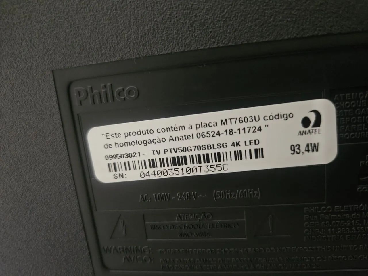Tv 50 polegadas Philco  - Foto 2