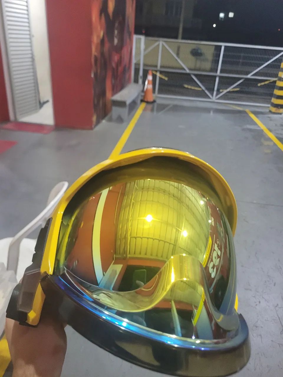 Capacete bombeiro Gallet F1 XF