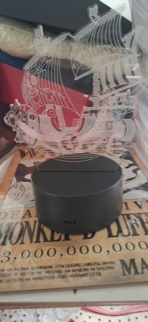 Lâmpada de luz Led 3D
