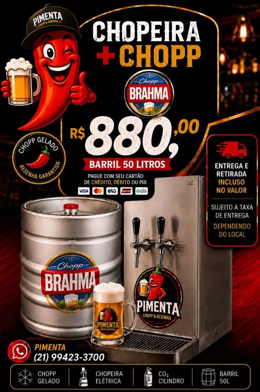 Chopeira Mais chopp Brahma