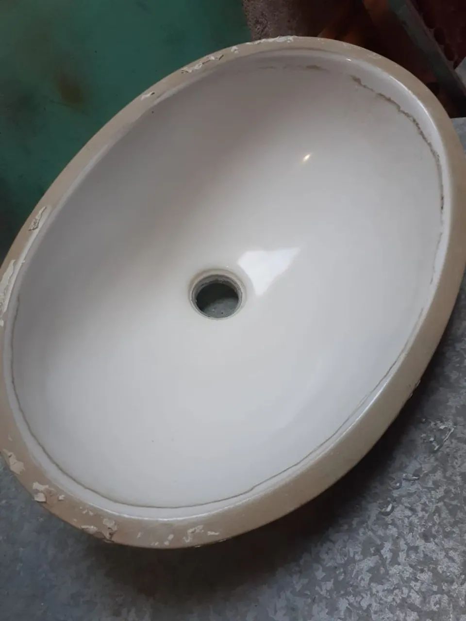 Bojo branco roco para pia de banheiro! Aceito proposta  - Foto 2