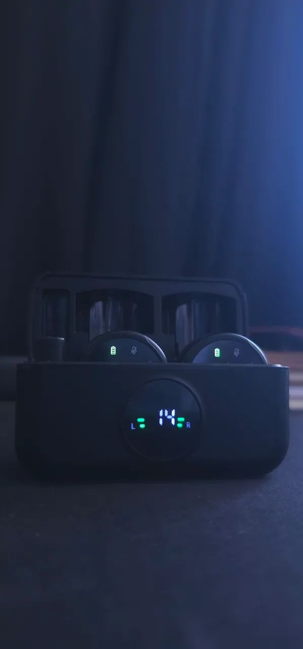 Mircrofone de lapela Bluetooth 