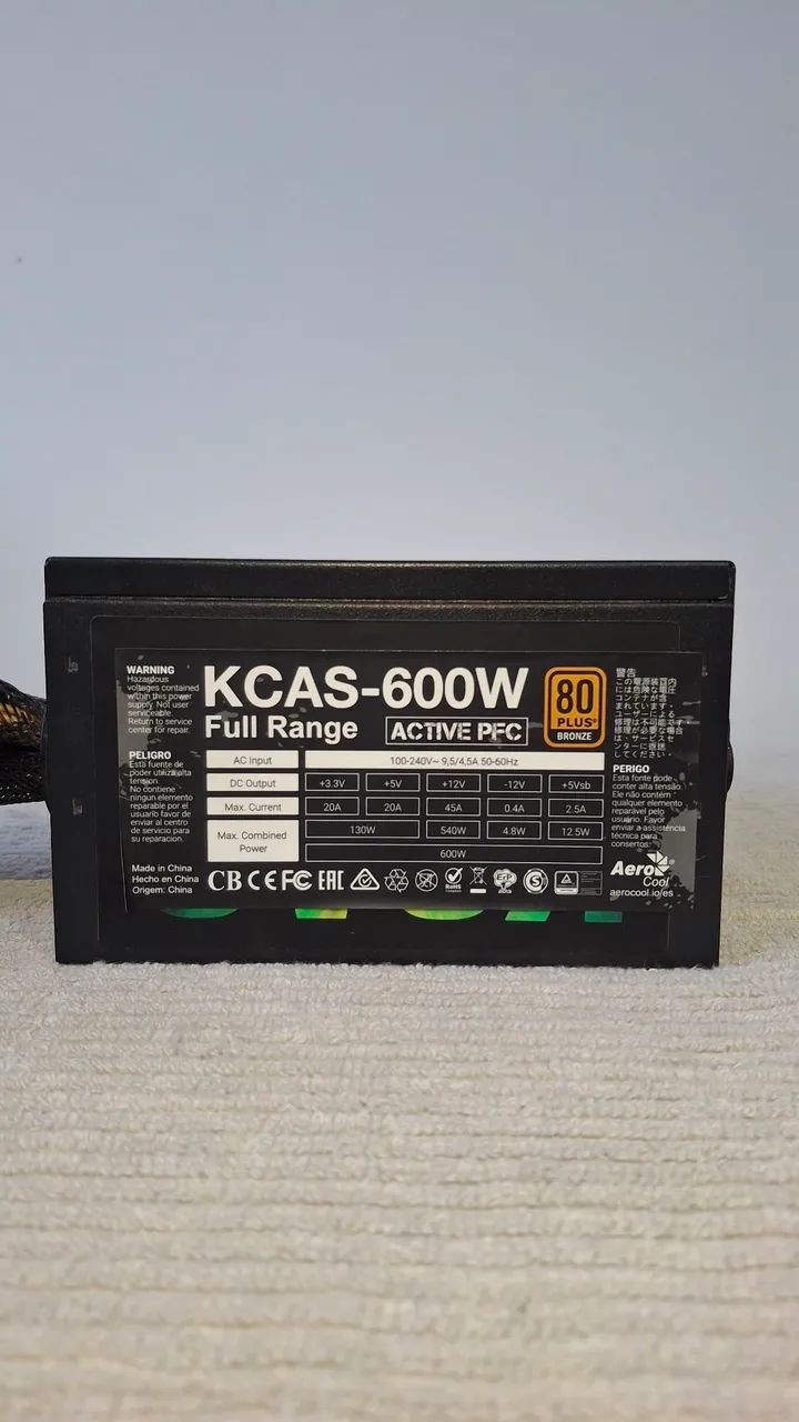 Fonte KCAS-600W