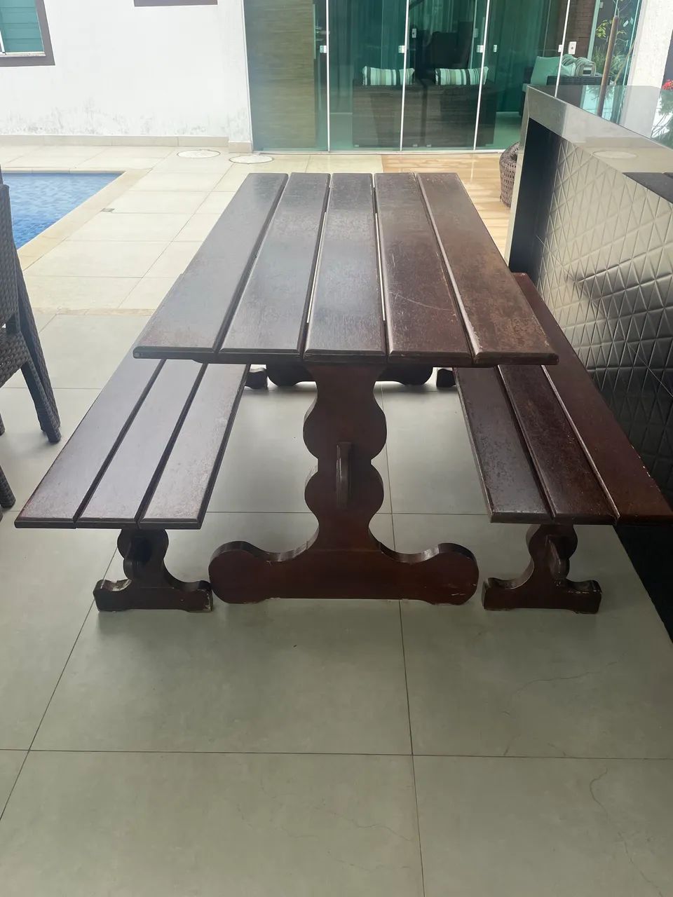 Mesa para área gourmet - Foto 3