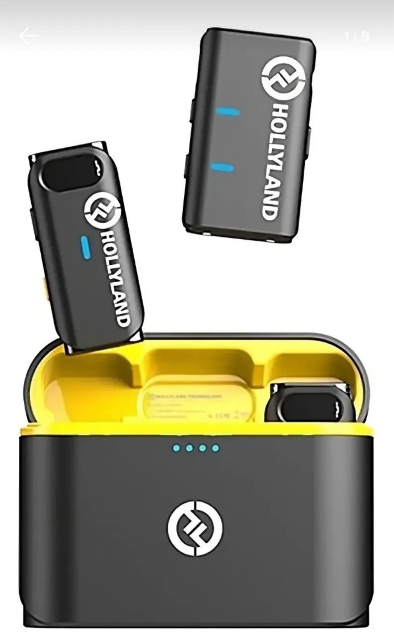 Microfone de lapela 