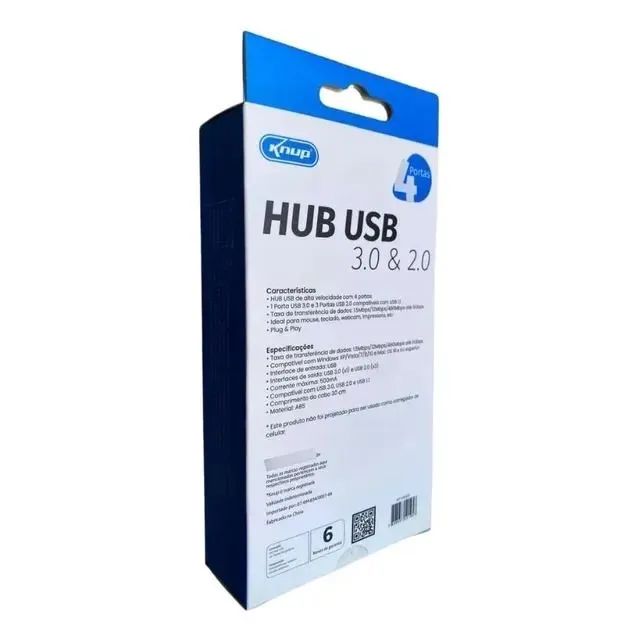 Hub Usb 3.0 e 2.0 - 4 Portas - Foto 3