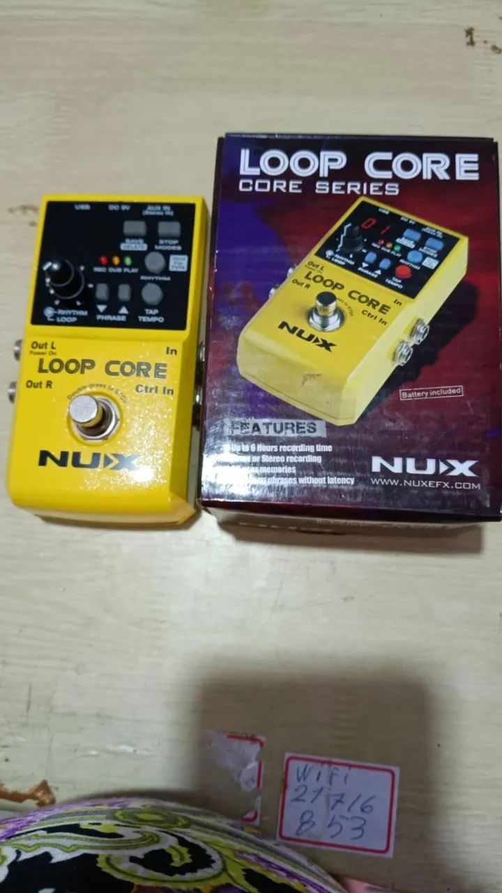 Pedal Loop Core Series Nux Looper 