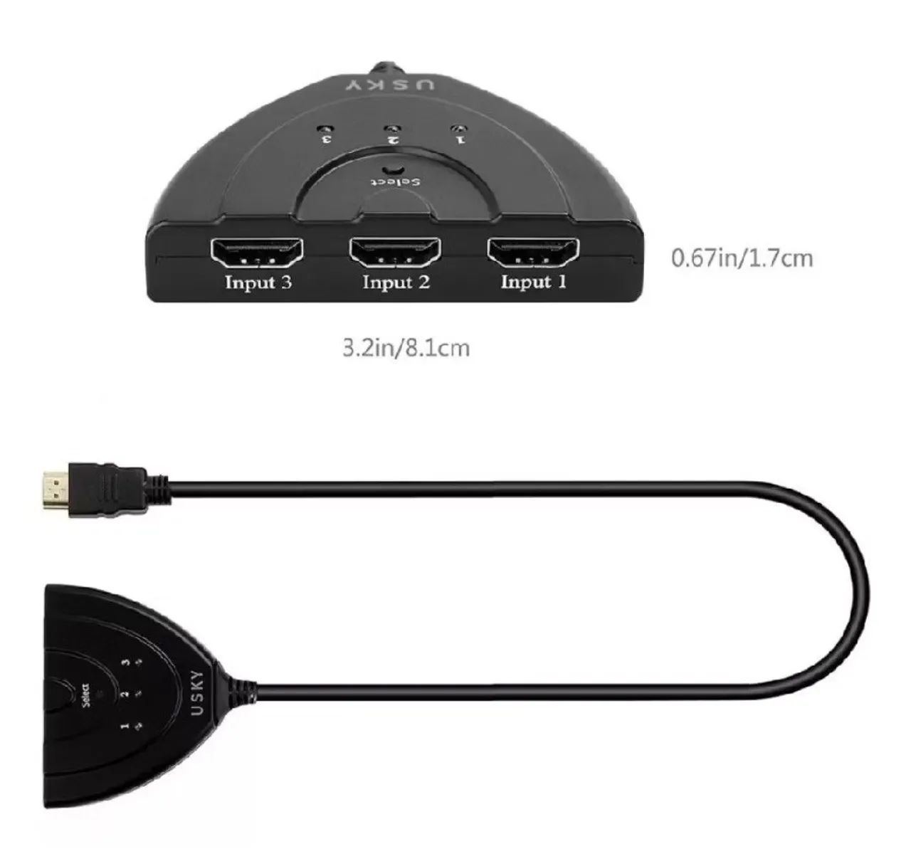 Switch  hdmi  3x1  - Foto 3