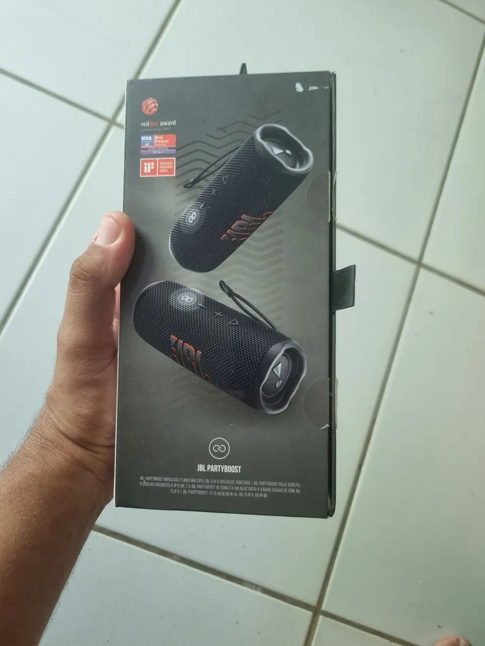 Embalagem da JBL Flip 6 - Foto 2